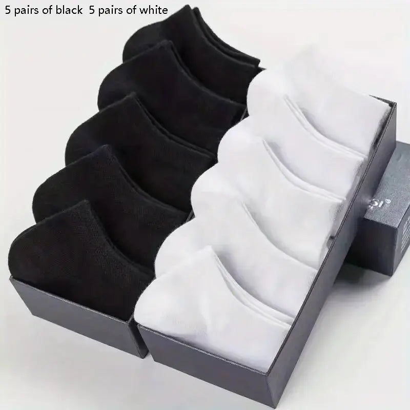 10/20/30/40/60 Pairs Of Unisex Solid Color Socks Comfy Breathable Soft Sweat Absorbent Socks For Daily And Outdoor Wearing