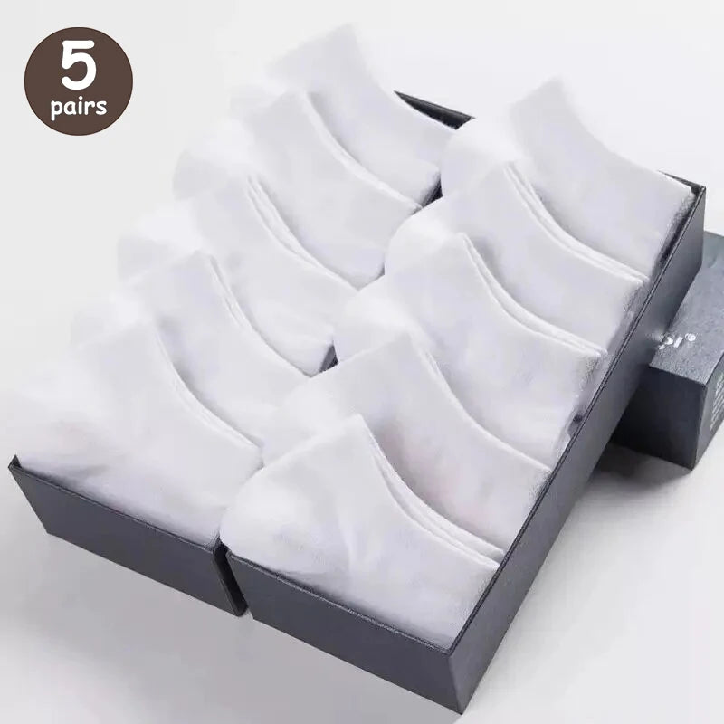 10/20/30/40/60 Pairs Of Unisex Solid Color Socks Comfy Breathable Soft Sweat Absorbent Socks For Daily And Outdoor Wearing