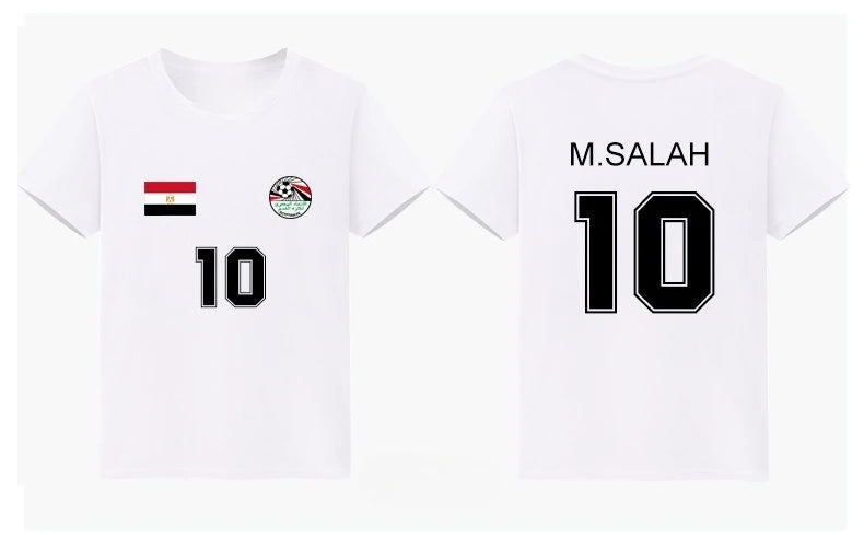 2026 The men's short-sleeved T-shirts, jerseys and fan uniforms of the Egyptian national football team for the World Cup