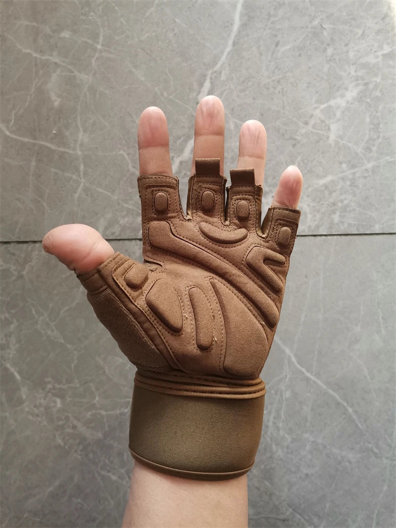 Bodybuilding Gym Gloves Weightlifting Dumbbell Kettlebell Pull Ups Workout Fitness Gloves For Man Women Crossfit Training