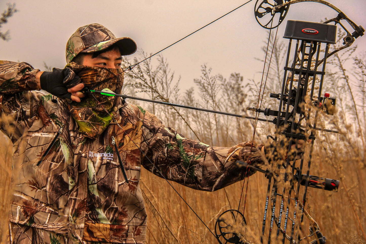 Sanlida Dragon X8 Compound Bow set Adjustable Draw Length Weight Archery Shooting Outdoor Sports