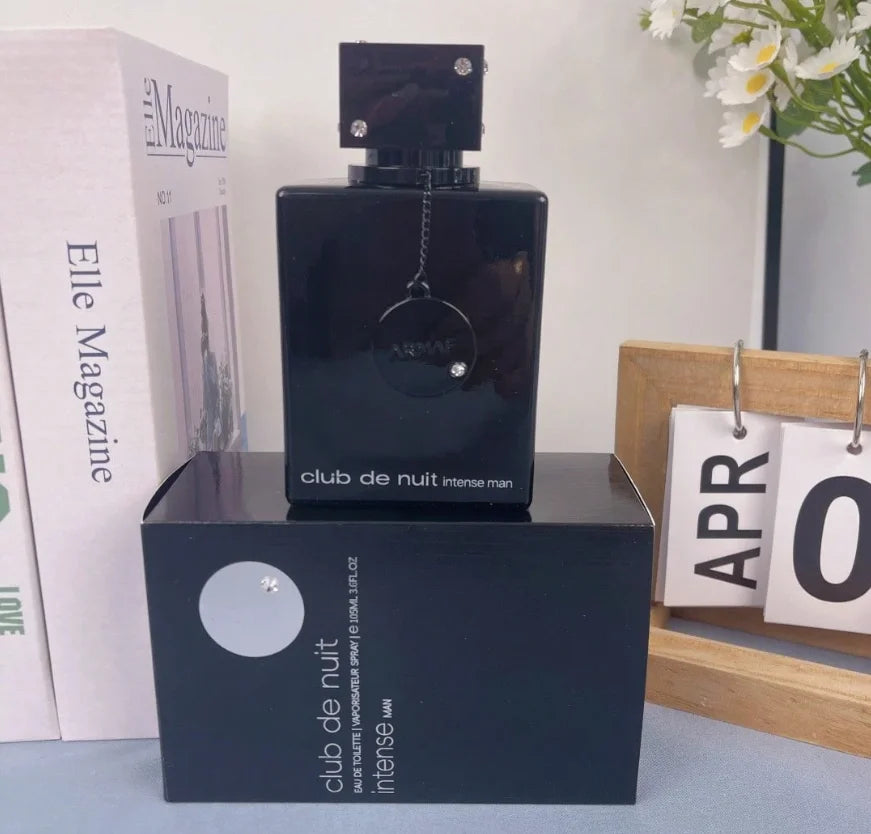 Arab Night Club Men's Prefume Club De Nuit Intense Eau de Parfum Spray Unisex Woody Fragrance Perfume Cologne Makeup 105ML