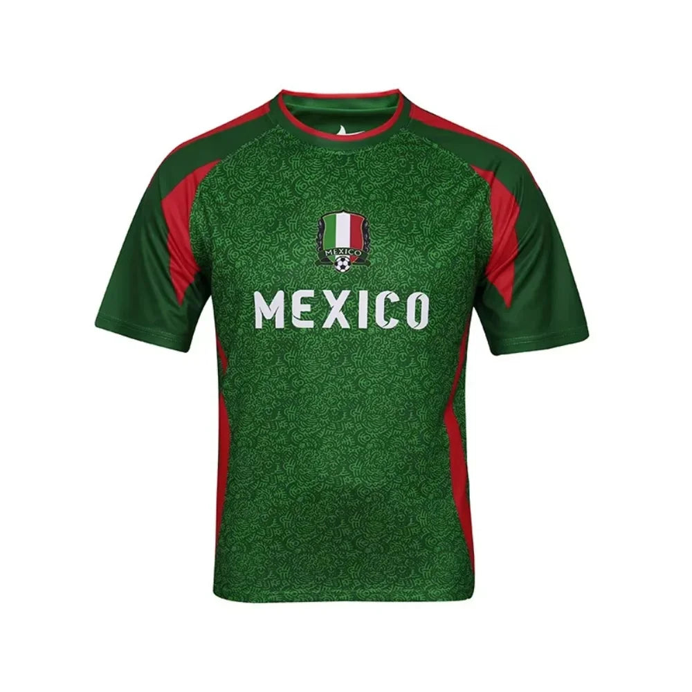 2024 American Cup High Quality Soccer Jersey Argentina USA Football shirt Mexico Brazil 3d Printing Men's and Women's T-shirt