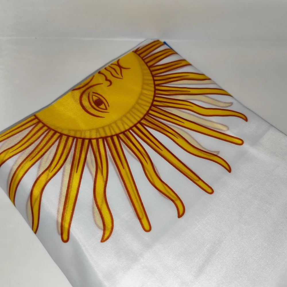 Argentina National Flag 3x5ft (90x150cm) Premium Polyester Outdoor/Indoor Flag for Sports Events & World Cup Decor