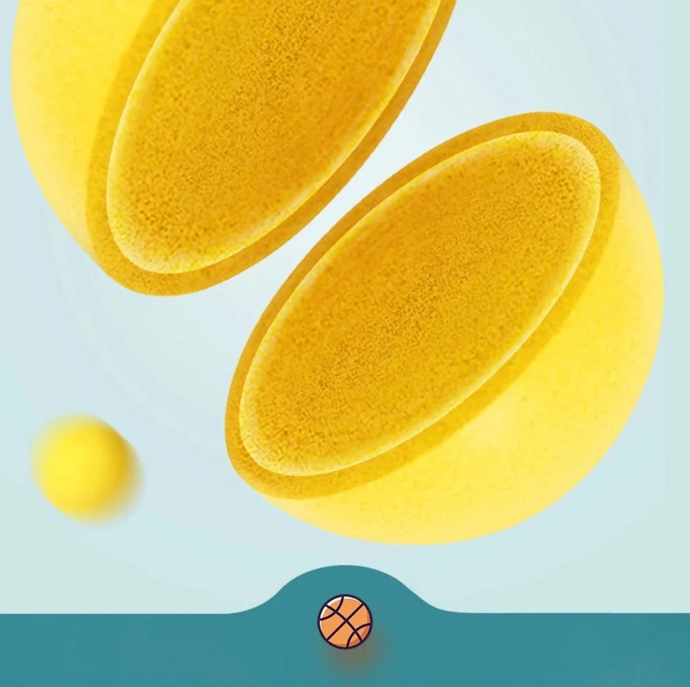 Foam Basketball Kids Silent Basketball Bouncing Mute Silent Ball Bounce Squeezable Mute Bouncing Basketball