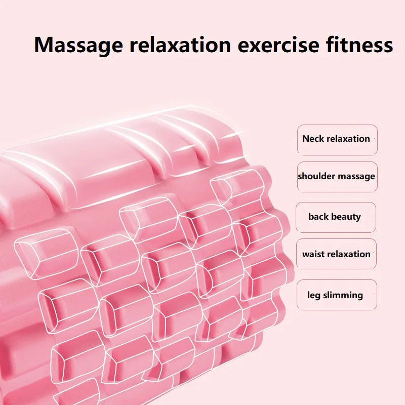 30CM Foam Myofascial Release Roll Gym Yoga Roller Massage Foam Roller Foam Sports Roller Gym 10cm Fitness DLYJZ01
