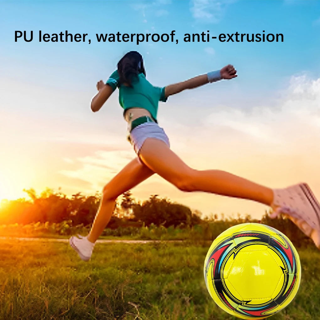 Standard Size 5 Soccer Ball Leakproof Campus Football Wear Resistant New Rubber Soccer Ball Elastic Football