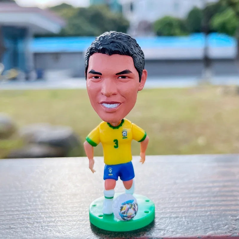 World Cup Brazil Neymar football star doll doll Big Rocafo Carlos ornament decoration desk decoration living room decoration