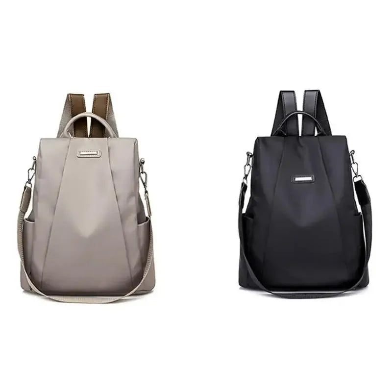 New women's casual multifunctional backpack solid color women's backpack fashionable detachable portable shoulder strap