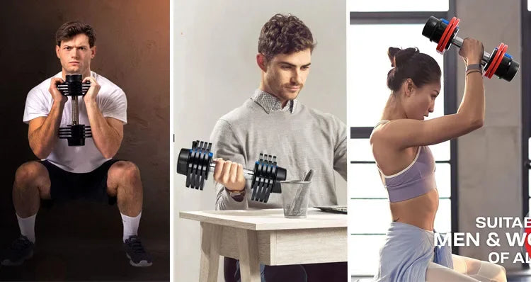 Equipment Men Adjustable Magnetic Barbell Dumbbells Fitness Workout Barbell Arm Muscle Training Home Gym Sports Fitness 1 PCS