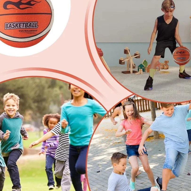 Silent Basketball - Silent Indoor Basketball, Mute Basketball | Low Noise Indoor Training Ball, Highly Elastic Practice Ball,