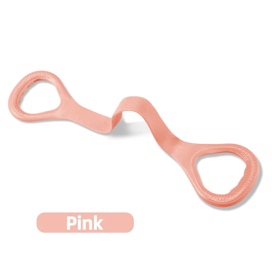 8-shaped Fitness Resistance Band Sports Workout Elastic Band Home Fitness Rubber Pull Rope Yoga Training Exercise Gym Equipment