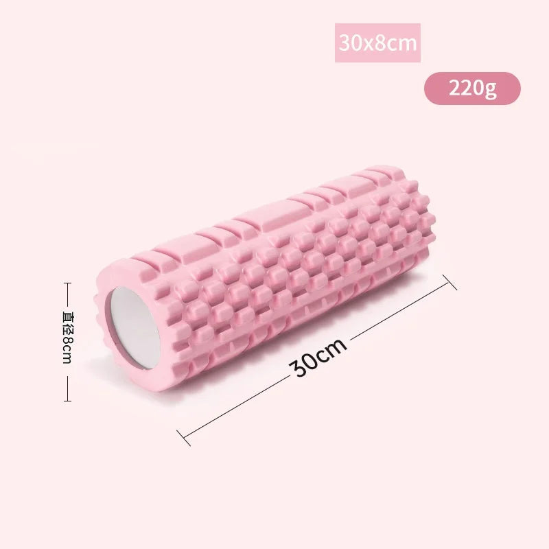 30CM Foam Myofascial Release Roll Gym Yoga Roller Massage Foam Roller Foam Sports Roller Gym 10cm Fitness DLYJZ01