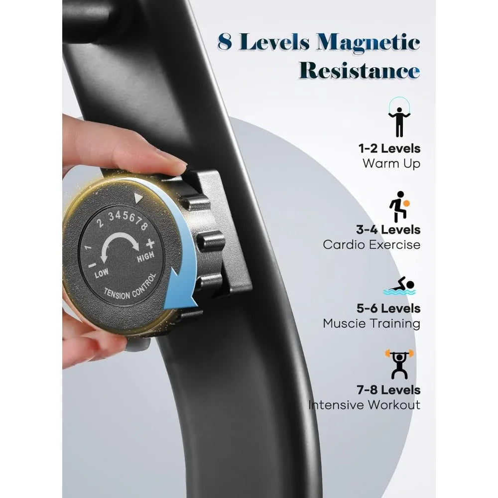 Crystal Sports Horizontal Exercise Bike Adult Training Bicycle Spinning Bike Home Hand Foot And Lower Limb Equipment