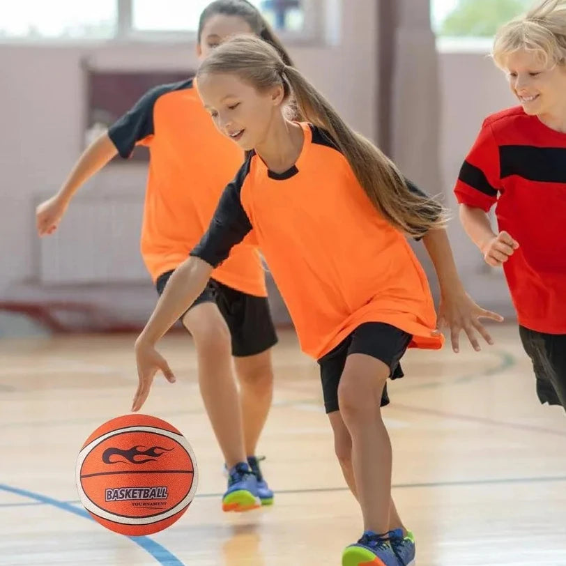 Silent Basketball - Silent Indoor Basketball, Mute Basketball | Low Noise Indoor Training Ball, Highly Elastic Practice Ball,