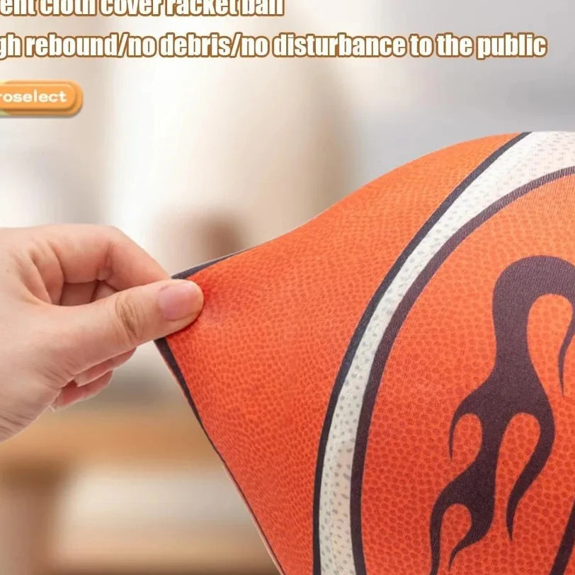 Silent Basketball - Silent Indoor Basketball, Mute Basketball | Low Noise Indoor Training Ball, Highly Elastic Practice Ball,