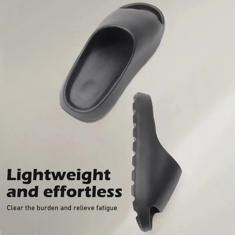 Coconut Slippers Cloud Thick-soled Sandals Summer Fashion Soft Bottom Beach Men Slippers Women's Sandals EVA Slides