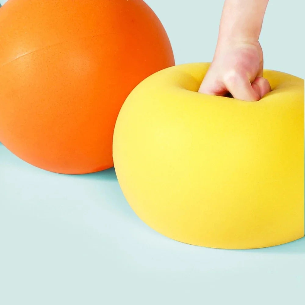 Foam Basketball Kids Silent Basketball Bouncing Mute Silent Ball Bounce Squeezable Mute Bouncing Basketball