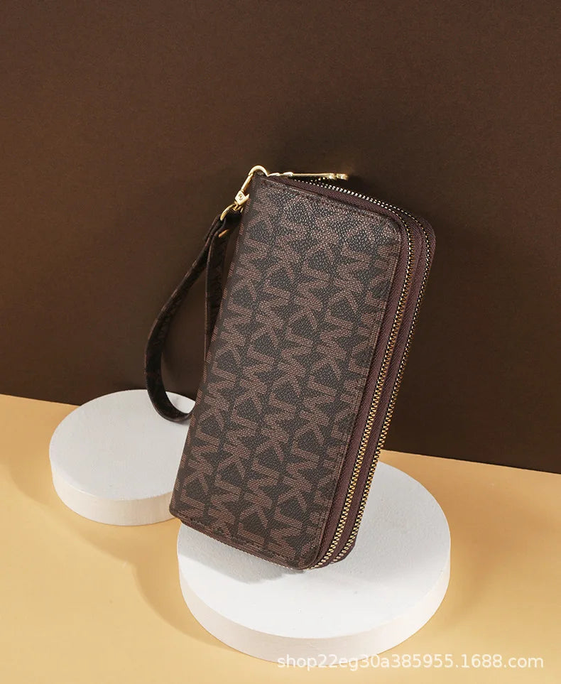 Fashion purse women's long large capacity zipper hand bag phone bag card bag cartera femenina wallet billetera carteras 2025