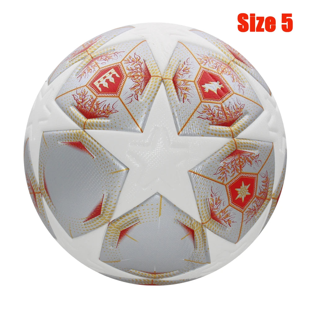 Standard Soccer Ball Professional Outdoors Sports Match Balls Training Seamless Football High Quality PU Material Size 5 Size 4