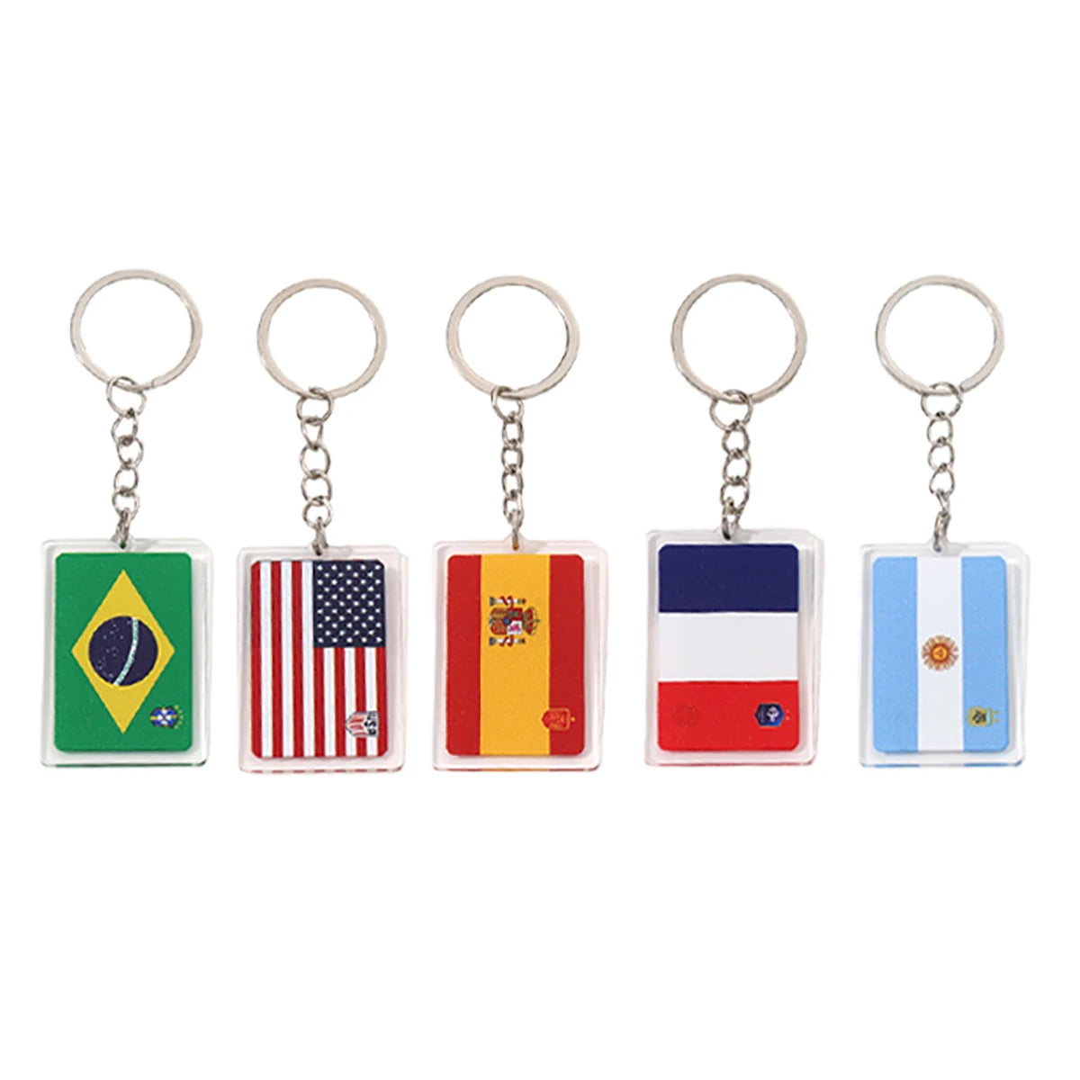Creative Acrylic England brand Keychain Football World Cup Souvenir Acrylic Keychain Pendant