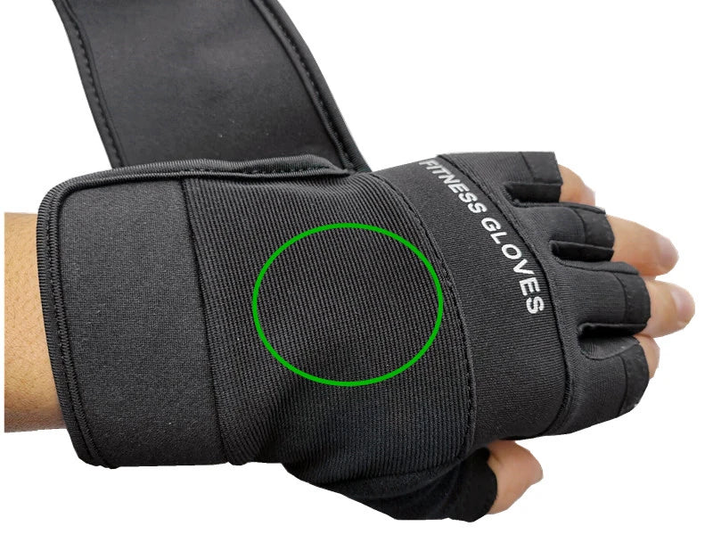 Bodybuilding Gym Gloves Weightlifting Dumbbell Kettlebell Pull Ups  Workout Fitness Gloves For Man Women Crossfit Training