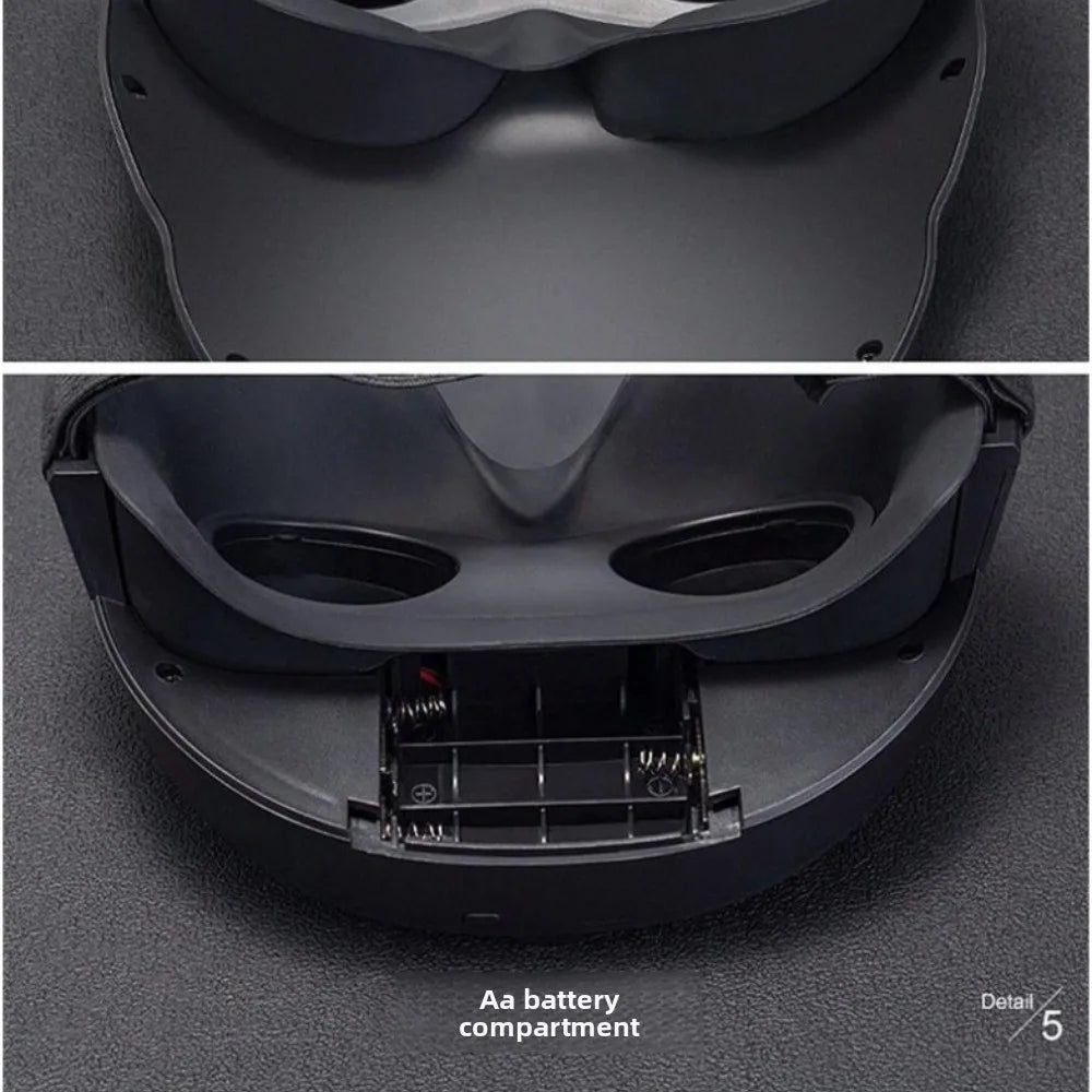 Bluetooth App Controlled LED Mask Gesture Sensor Programmable Light Up Face Changing Cyberpunk Halloween Cosplay Party Rave