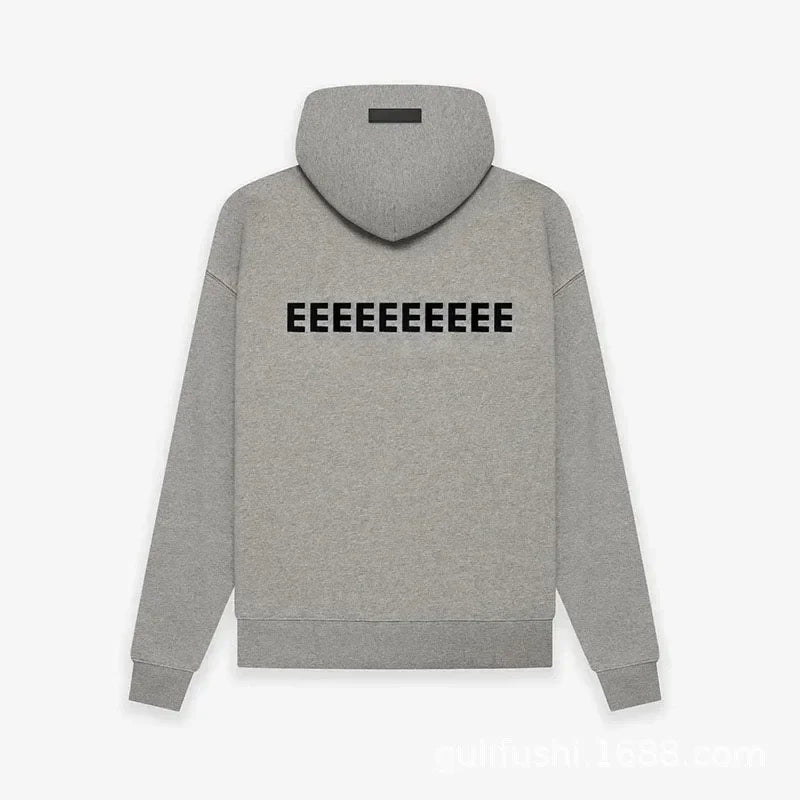 Season 8 Classic brand Men's Hoodies Luxury Design Back Plush Letter Cotton Hoodie Classic Brand Loose High Street Couple Set