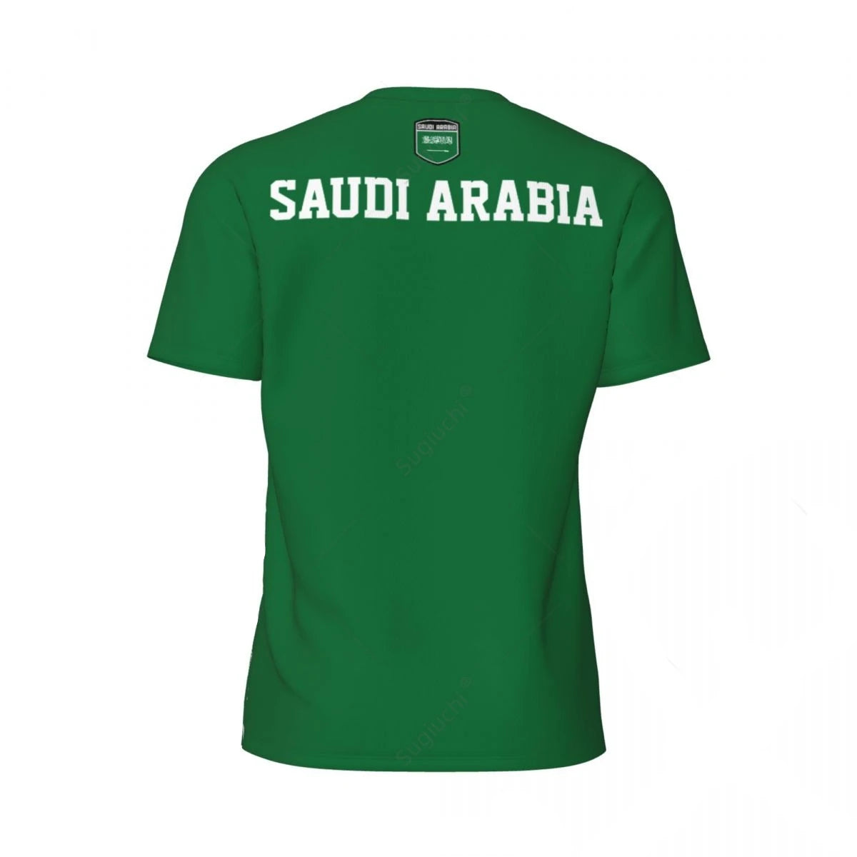 2024 Cheap New Mens T Shirt Saudi Arabia Flag Football T-shirts 3D Printed Running Bike Sports Casual Tops Summer Man Clothes