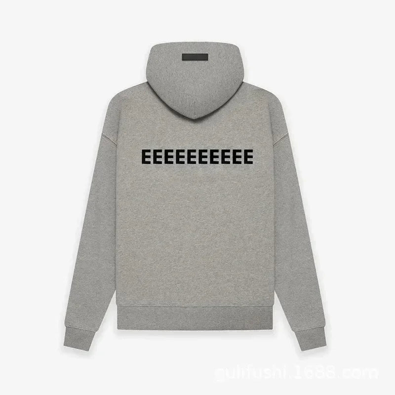 Season 8 Classic brand Men's Hoodies Luxury Design Back Plush Letter Cotton Hoodie Classic Brand Loose High Street Couple Set