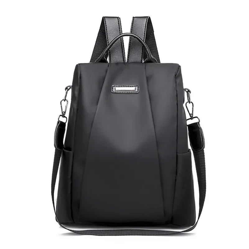 New women's casual multifunctional backpack solid color women's backpack fashionable detachable portable shoulder strap