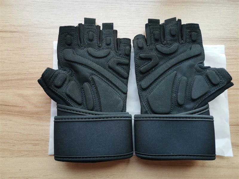 Bodybuilding Gym Gloves Weightlifting Dumbbell Kettlebell Pull Ups  Workout Fitness Gloves For Man Women Crossfit Training