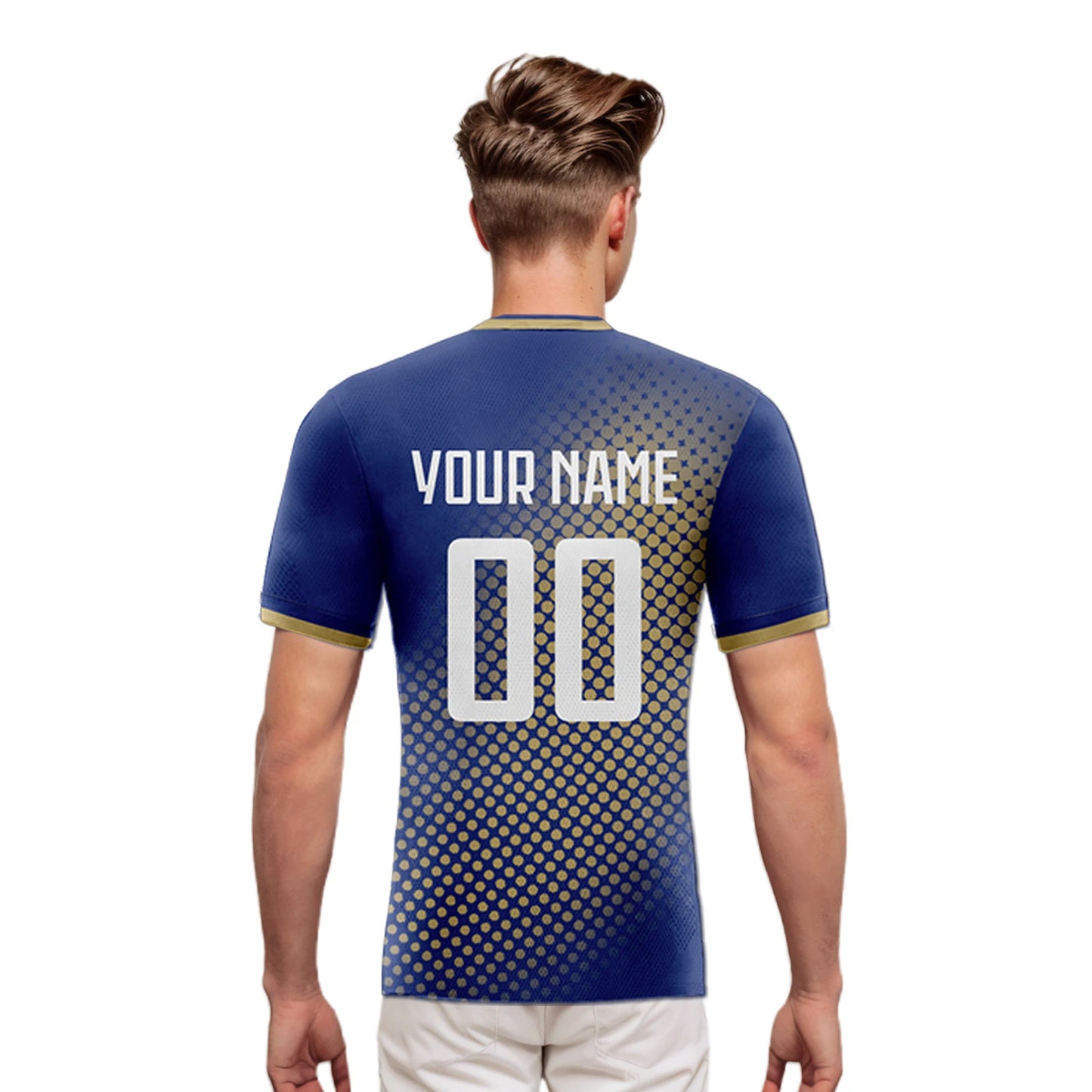 Custom France Soccer Jersey Quick-Dry Football Shirt Personalized Name Number Sports Uniform for Men Women Youth Fans Gift