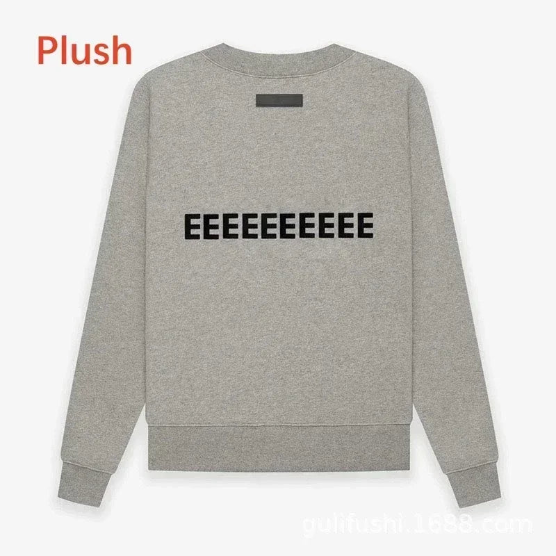 Season 8 Classic brand Men's Hoodies Luxury Design Back Plush Letter Cotton Hoodie Classic Brand Loose High Street Couple Set