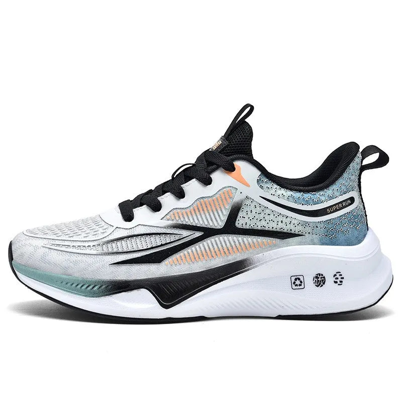 New Running Shoes Summer Tenis Masculino New Fitness Test Middle School Students Bounce Cushioning Sneakers Men's Shoes