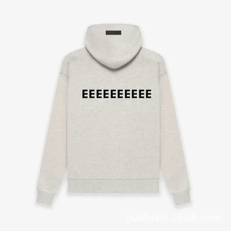 Season 8 Classic brand Men's Hoodies Luxury Design Back Plush Letter Cotton Hoodie Classic Brand Loose High Street Couple Set