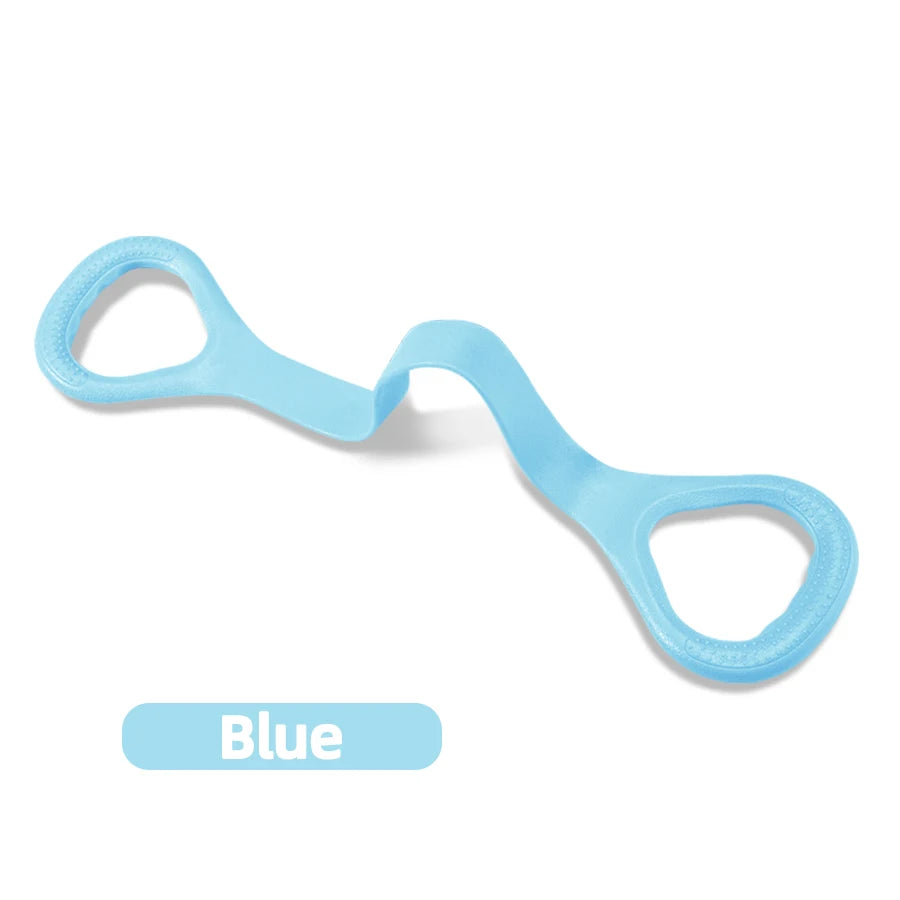 8-shaped Fitness Resistance Band Sports Workout Elastic Band Home Fitness Rubber Pull Rope Yoga Training Exercise Gym Equipment