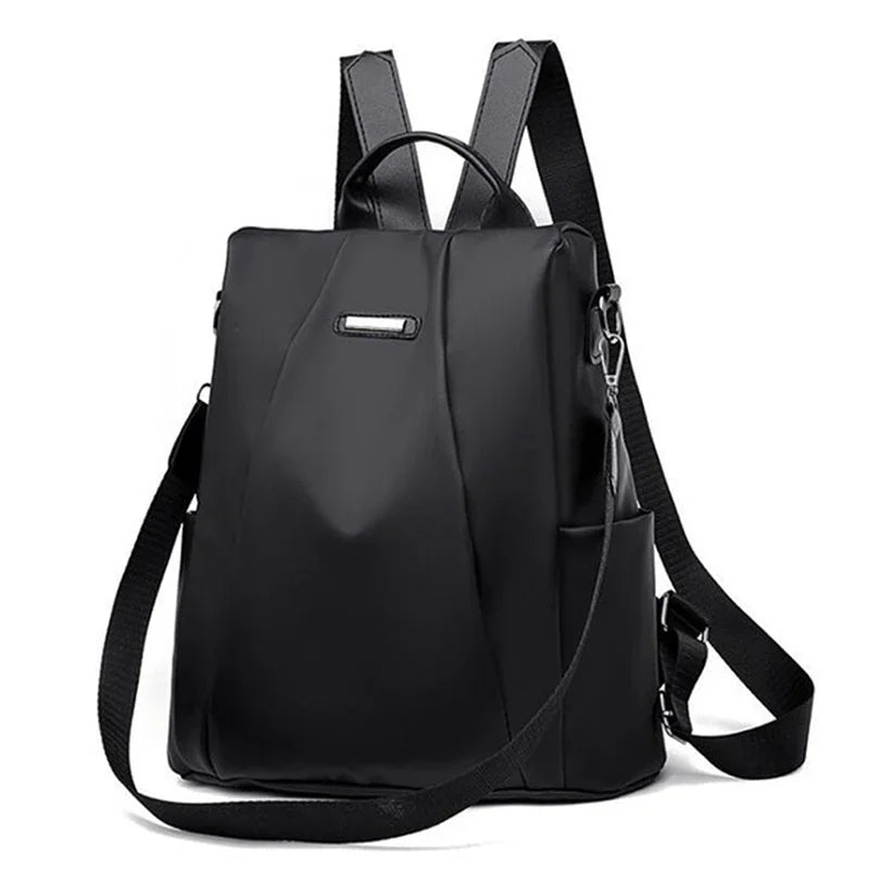 New women's casual multifunctional backpack solid color women's backpack fashionable detachable portable shoulder strap