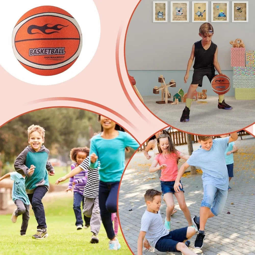 Silent Basketball - Silent Indoor Basketball, Mute Basketball | Low Noise Indoor Training Ball, Highly Elastic Practice Ball,