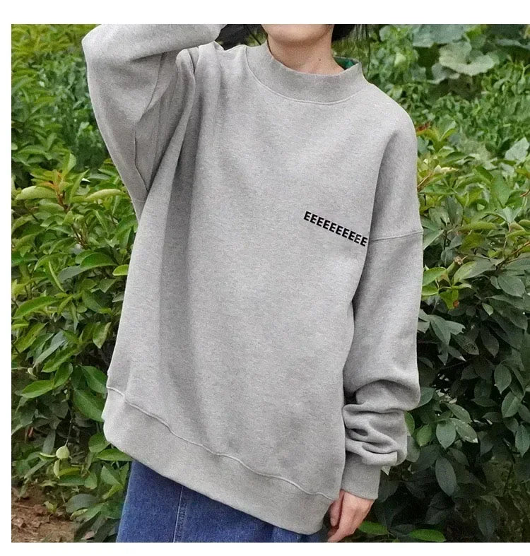 Season 8 Classic brand Men's Hoodies Luxury Design Back Plush Letter Cotton Hoodie Classic Brand Loose High Street Couple Set