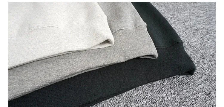 Season 8 Classic brand Men's Hoodies Luxury Design Back Plush Letter Cotton Hoodie Classic Brand Loose High Street Couple Set