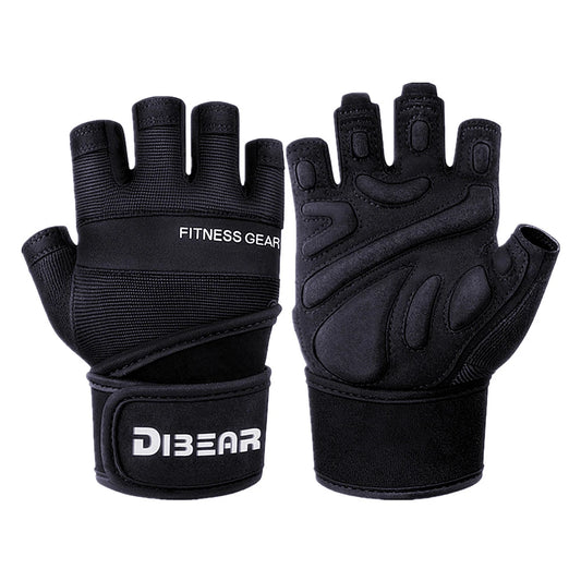 Bodybuilding Gym Gloves Weightlifting Dumbbell Kettlebell Pull Ups  Workout Fitness Gloves For Man Women Crossfit Training