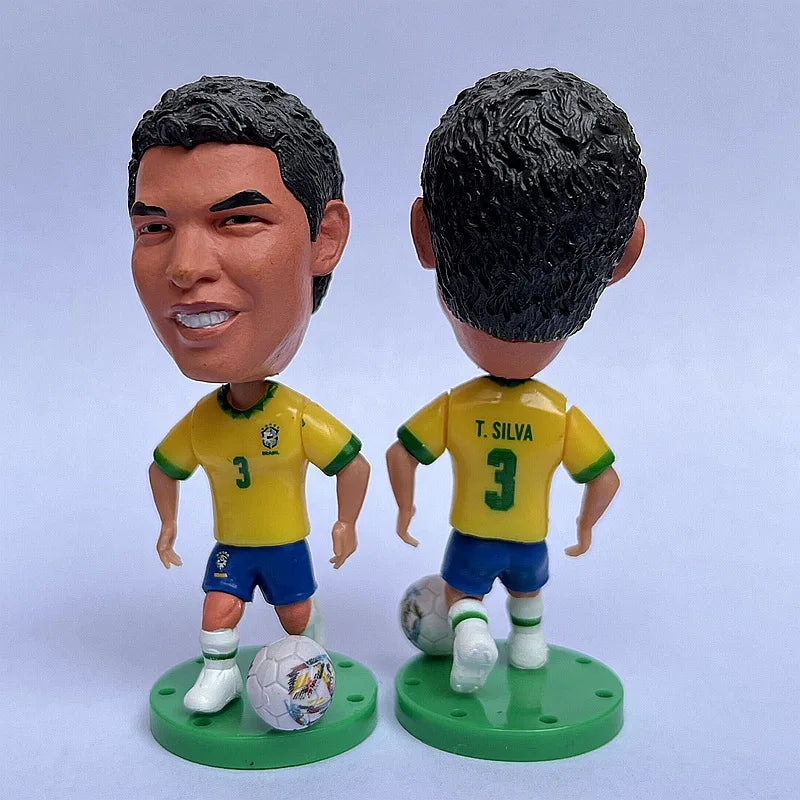 World Cup Brazil Neymar football star doll doll Big Rocafo Carlos ornament decoration  desk decoration  living room decoration