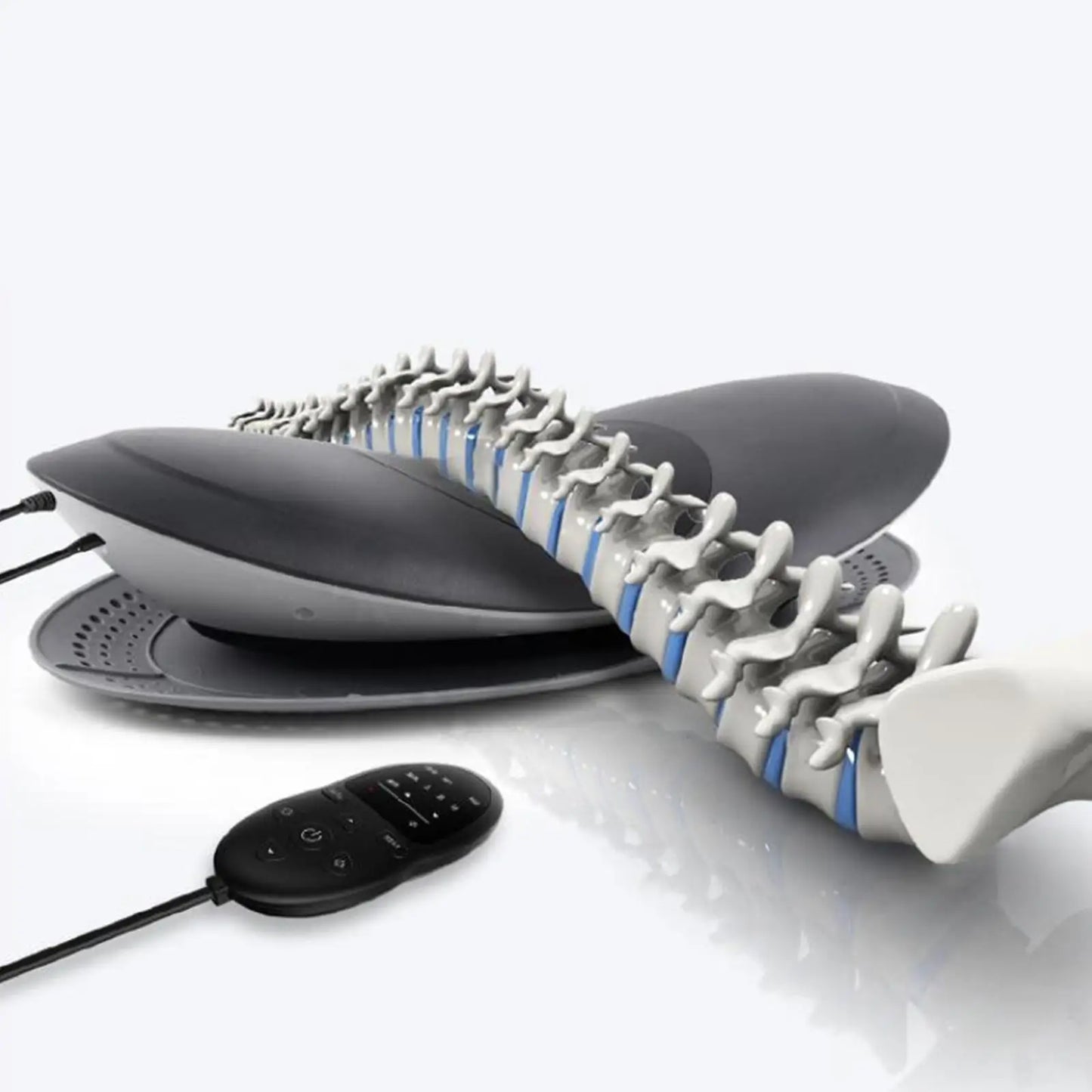 Traction Device, Massager for Women Men Relaxation Portable Sturdy for Lower Back Electric Back Stretcher