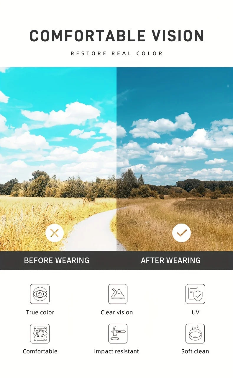 1pcs Fashionable new high-end women's sunglasses gradient color large frame UV resistant sunglasses to modify face shape