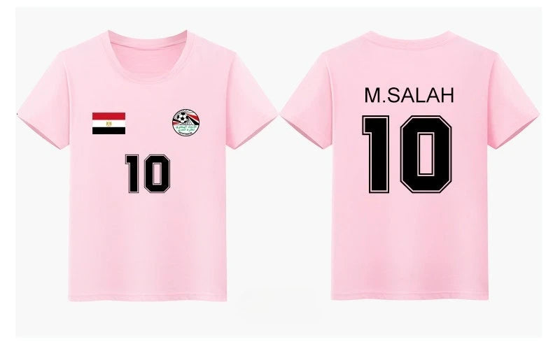 2026 The men's short-sleeved T-shirts, jerseys and fan uniforms of the Egyptian national football team for the World Cup