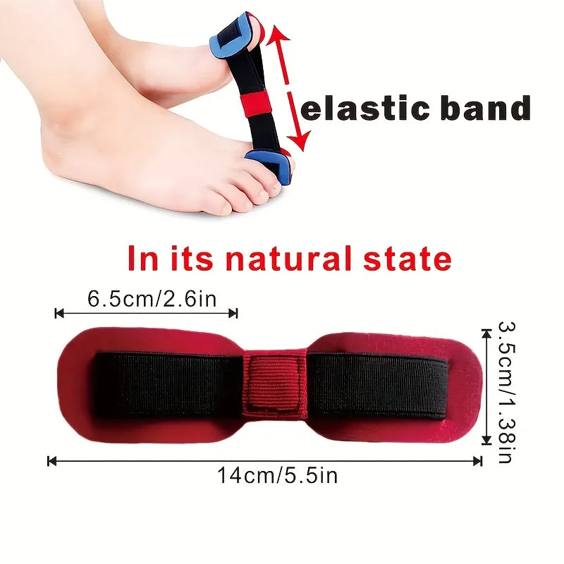 1pc Toe Training Elastic Band, Sports Double Loop Bendable Toe Band