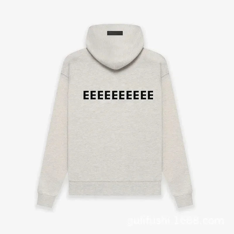 Season 8 Classic brand Men's Hoodies Luxury Design Back Plush Letter Cotton Hoodie Classic Brand Loose High Street Couple Set