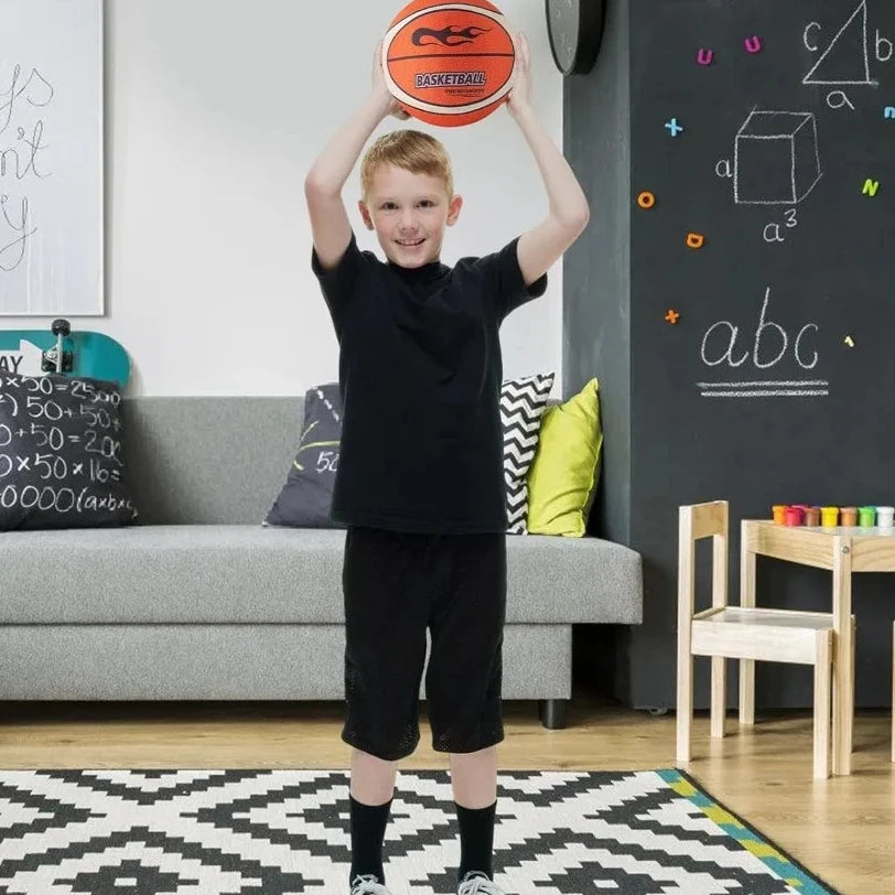 Silent Basketball - Silent Indoor Basketball, Mute Basketball | Low Noise Indoor Training Ball, Highly Elastic Practice Ball,