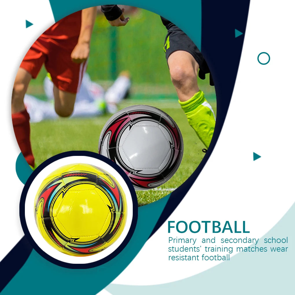Standard Size 5 Soccer Ball Leakproof Campus Football Wear Resistant New Rubber Soccer Ball Elastic Football